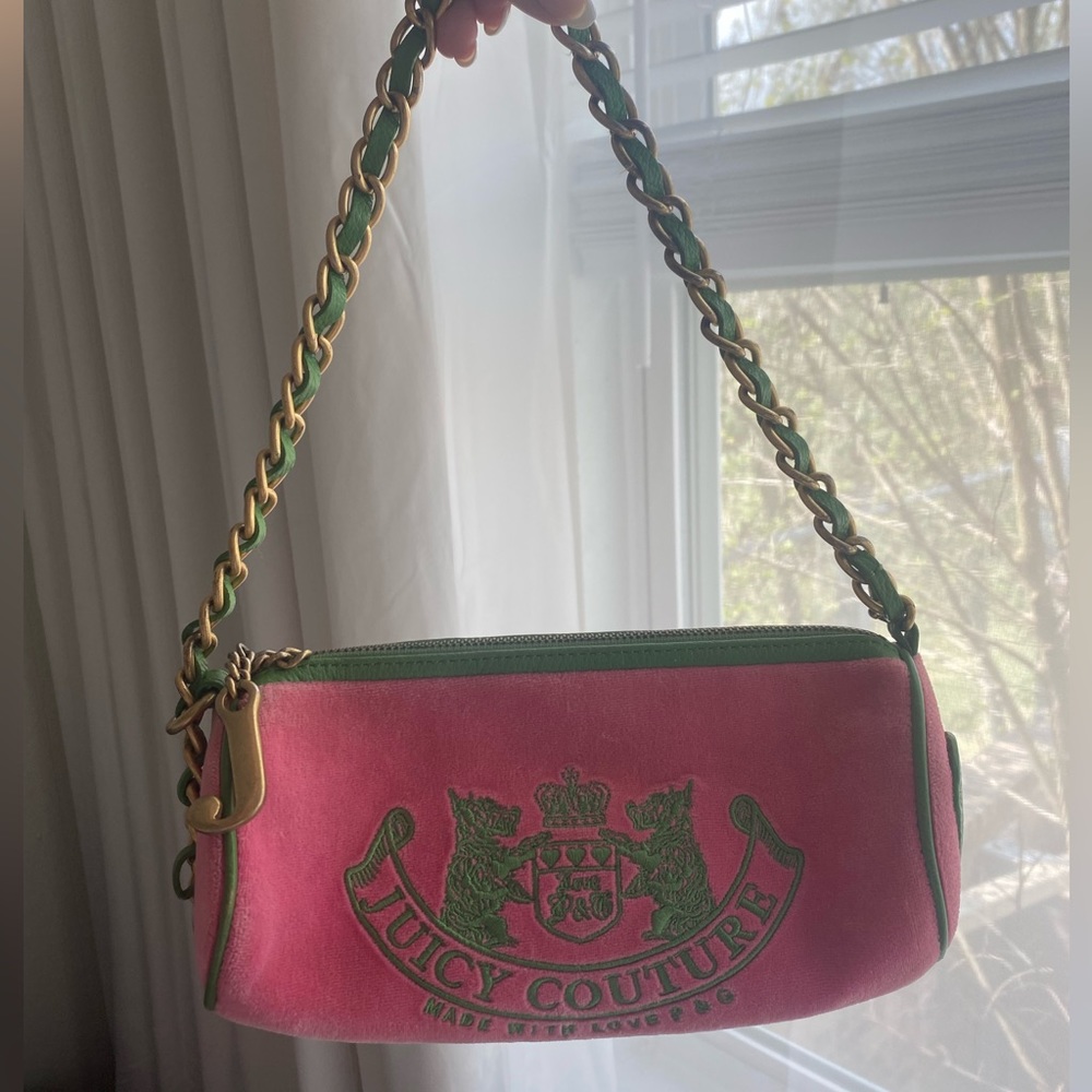 y2k rare Juicy Couture barrel bag